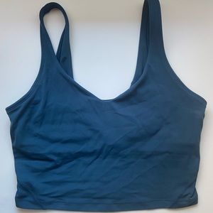 Lululemon align tank borealis blue size 6